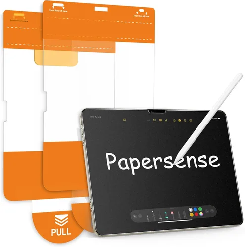 Miniatura 17 de OMOTON Paquete de 2 protectores de pantalla compatibles con iPad de 9ª, 8ª, 7ª generación (10.2 pulgadas, iPad 9/8/7, 2021 y 2020 y 2019) compatible