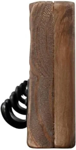 Miniatura 8 de Alaterre Furniture Pomona - Perchero de entrada – Moderno perchero rústico de 48 pulgadas montado en la pared con 6 ganchos – Madera maciza y ahorro