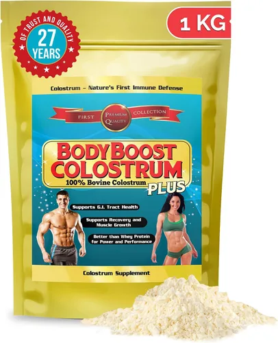 Miniatura 17 de BodyBoost Calostro instantáneo, 100% calostro bovino, suplemento de refuerzo inmunológico con inmunoglobulina y lactoferrina, súper alimento