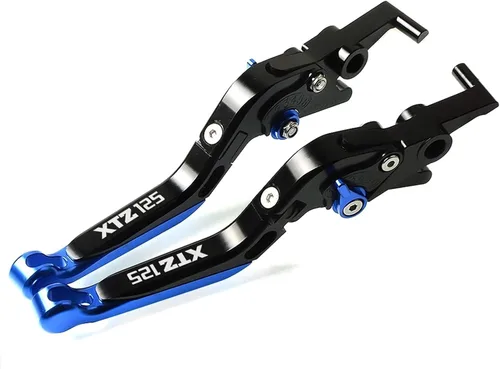 Para Yamaha XTZ125 XTZ 125 2014 2015 2016 2017 2018 Palancas de motocicleta CNC Moto ajustable plegable extensible freno embrague palancas palanca