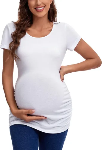 Miniatura 3 de Liu & Qu, camiseta, tops, ropa de maternidad clásica para mujer
