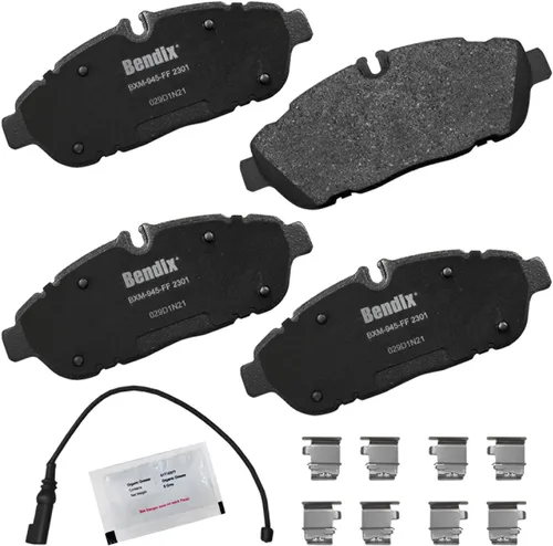 Miniatura 361 de Pastillas de freno delanteras cerámicas Bendix Priority1 CFC2302 para Hyundai Elantra 2021, Sonata 2022-2020, Kia K5 2023-2021