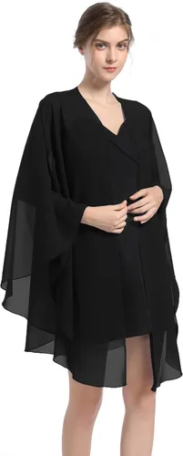 Chales y envolturas de gasa para fiesta de boda, bufanda para mujer, vestido de noche nupcial en vestidos de ocasiones especiales