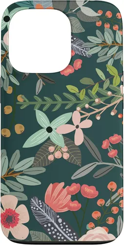 Miniatura 9 de Funda con diseño floral botánico de jardín colorido para iPhone 13