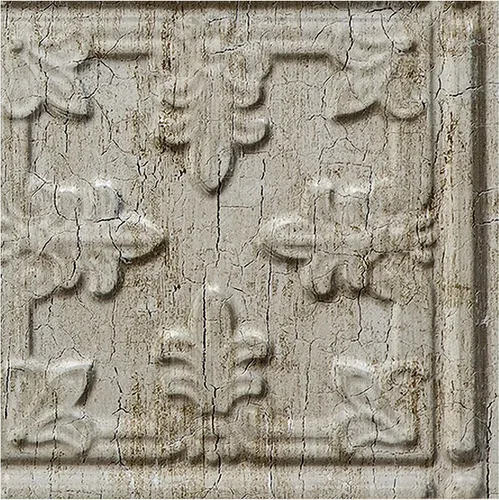 Miniatura 17 de FASÄDE Panel decorativo para salpicaduras de vinilo de estilo tradicional / patrón 10 en bronce antiguo (muestra de 6 x 6 pulgadas)