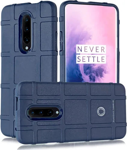 Miniatura 5 de Funda de goma resistente para OnePlus Seven Pro+Temper Glass grueso sólido resistente funda protectora para OnePlus 7 Pro (negro)