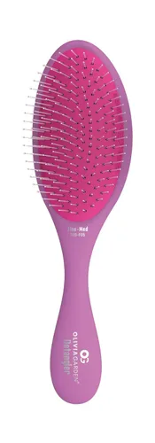 Miniatura 11 de Olivia Garden Aurora - Cepillo desenredante para cabello húmedo y seco de fino a medio, cepillo desenredante para mujeres, hombres, niños - Aurora