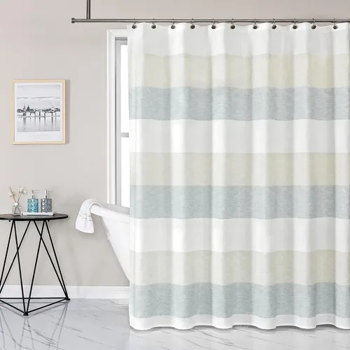 Miniatura 8 de Central Park - Cortinas de ducha azul marino para baño de niños, resistentes al agua, con tema de espacio y planeta, patrón de dibujos animados