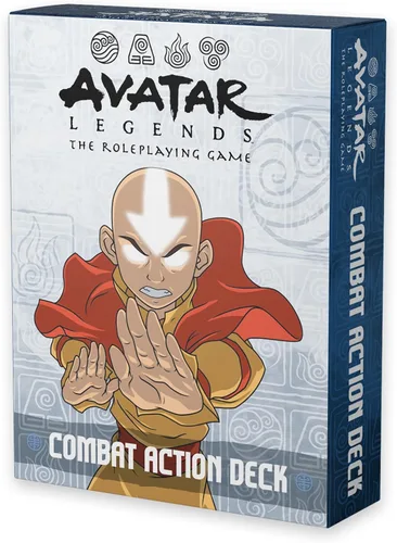 Miniatura 2 de Magpie Games Avatar Legends El juego de rol: expansión de mazo de acción de combate - Baraja de combate de 55 cartas