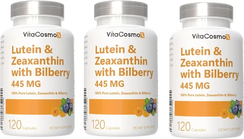 Miniatura 9 de Luteína con zeaxantina, cápsulas veganas, 120 unidades, 40 mg de luteína + 4 mg de zeaxantina por porción, sin OMG, sin gluten