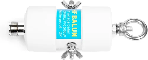 Miniatura 3 de Femei 1-50MHz 500Watt HF Balun DIY Impermeable 1:1 Voltaje Balun con UHF Hembra (SO-239) Conector