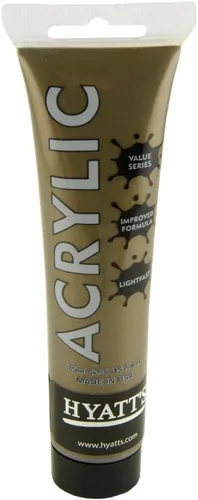 Miniatura 103 de Hyatt's Alizarine - Pintura acrílica carmesí Tubo de pintura acrílica de 2.5 fl oz de grado artístico Secado rápido y pintura no tóxica