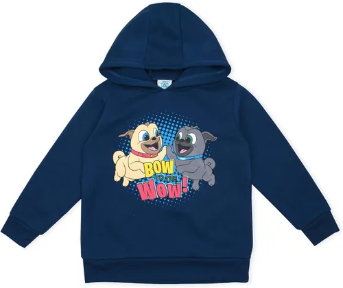 Miniatura 2 de Disney Conjunto de 2 piezas con capucha y sudadera con capucha para cachorros y perros color blancoazul Blanco