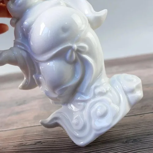Miniatura 6 de Estatua de Buda Maitreya que ríe Zen Esculturas Ornamento Feliz Budismo de la Suerte Estatua de Sala de estar Oficina Estatua de Estatua de Estatua