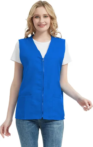 Miniatura 3 de TOPTIE Chaleco de actividades voluntarias para adultos, uniforme de supermercado, chaleco de trabajo
