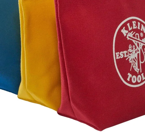 Miniatura 4 de Klein Tools - Bolsa de lona con cremallera, organizador de almacenamiento para bolsa de herramientas