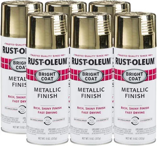 Rust-Oleum Bright Coat - Espray antióxido Dorado