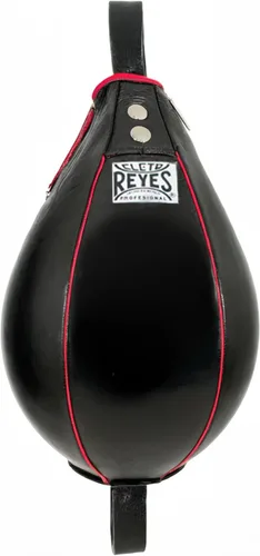 CLETO REYES Saco de boxeo de doble extremo para entrenamiento de boxeo, entrenamiento de gimnasio, MMA, Kickboxing, Muay Thai Negro