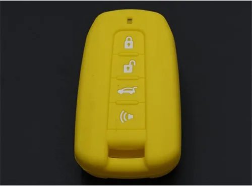Miniatura 6 de Funda de llave de coche para SsangYong TIVOLAN ACTYON Kyron Korando Rodius, funda de silicona para llave de coche de 4 botones
