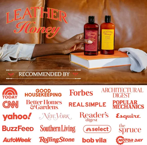 Miniatura 5 de Paquete de Limpiador y Acondicionador Leather Honey con Limpiador en Spray de 16 oz con Protector UV y Acondicionador de 8 oz