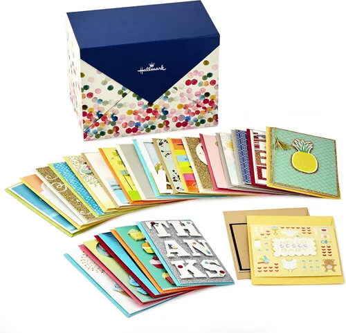 Miniatura 3 de Hallmark Juego de tarjetas de felicitación surtidas hechas a mano para todas las ocasiones (paquete de 24) para felicitaciones de cumpleaños