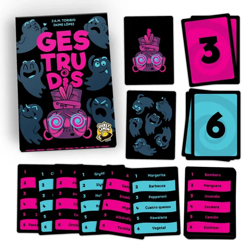 Miniatura 3 de Rocket Lemon Gestrudis - Card Game - Board Game - Party Mímica Soidos