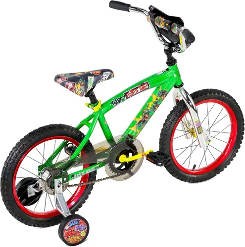 Miniatura 2 de Dynacraft Teenage Mutant Ninja Turtles Bicicleta para Niños Varones de 5 a 7 años – Bicicleta para niños principiantes con ruedas de entrenamiento