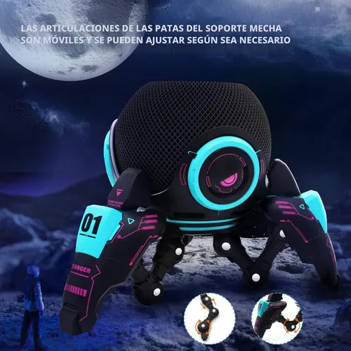 Miniatura 7 de Soporte para Echo Dot, Estuche para Echo Dot, Soporte para Echo Dot, Soporte de mesa decorativo para Echo Dot de 4ª/5ª generación - para HomePod