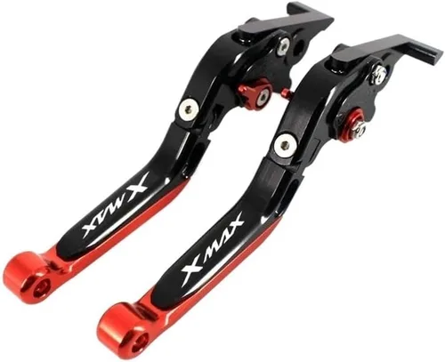 Miniatura 13 de QQLADY Z Palancas de embrague de freno extensibles plegables para motocicleta Yamaha Xmax 250 125 300 400 XMAX300 X-MAX 125 250 300 400 2013-2019 X