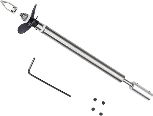 Jutagoss Hélice del eje de transmisión para RC Boat L 11.811 in Eje,Manga L250mm,Hélice D36mm para eje de motor de 0.157 in