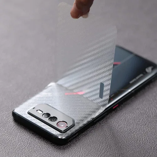 Miniatura 3 de Ibywind Protector de pantalla para Asus Rog Phone 6 5G/Phone 6 Pro 5G 6.78", con protector de lente de cámara de metal, sin burbujas, fácil