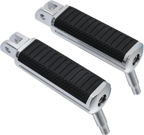 Miniatura 25 de TCT-MOTORPARTS Clavijas cromadas para estribera trasera para Harley Davidson Softail Fat Boy 18-25 Estriberas para pasajeros Estilo #20