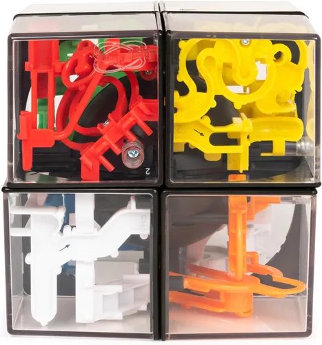 Miniatura 8 de Rubik’s, Perplexus Hybrid 2 x 2 Juego de Laberinto 3D Gravitacional Rompecabezas Fidget Juguete Bola, para Niños y Adultos de 8 años en adelante