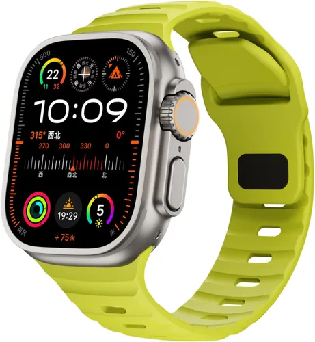 Miniatura 9 de Correas de silicona deportivas compatibles con Apple Watch Band de 1.929 in, 1.811 in, 1.772 in, 1.732 in, 1.654 in, 1.614 in, 1.575 in, 1.496 in