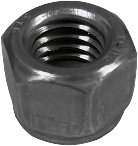 Miniatura 4 de 100 Pc Set 1/2"-13 Stainless Steel Nylon Insert Lock Nut Right Hand Hex Nut
