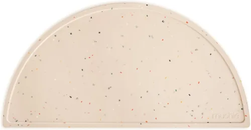 Miniatura 13 de Mushie Mantel Individual de Silicona para Niños Diseño Antideslizante Libre de BPA (Arcoíris)