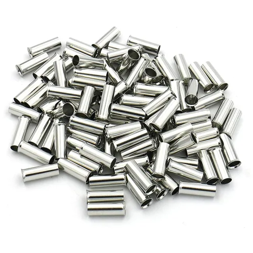 Miniatura 7 de Baomain Paquete de 50 AWG 4/25 mm² de largo: 0.787 "(20 mm) conectores de crimpado de cobre - Terminales de pasador de virola no aislados (EN25-20)