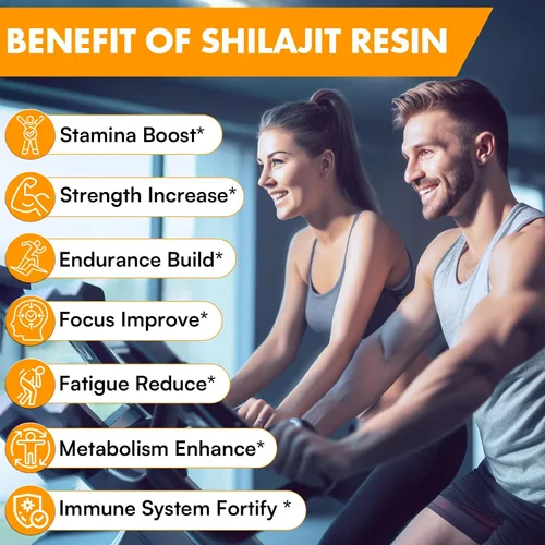 Miniatura 2 de Shilajit Resina, Shilajit para hombres y mujeres, Shilajit Orgánico - Grado Oro Potencia, con más de 85 oligominerales, ácido fúlvico y húmico, 100