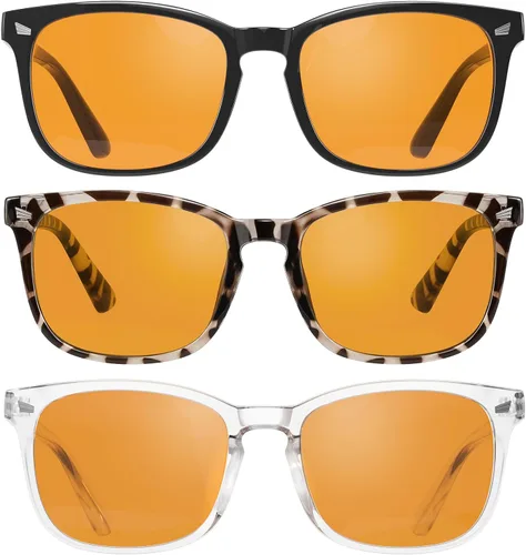 Miniatura 32 de hunsquer Gafas de luz azul para mujer/hombre, gafas de luz azul para computadora negro (806803blacktoucha)