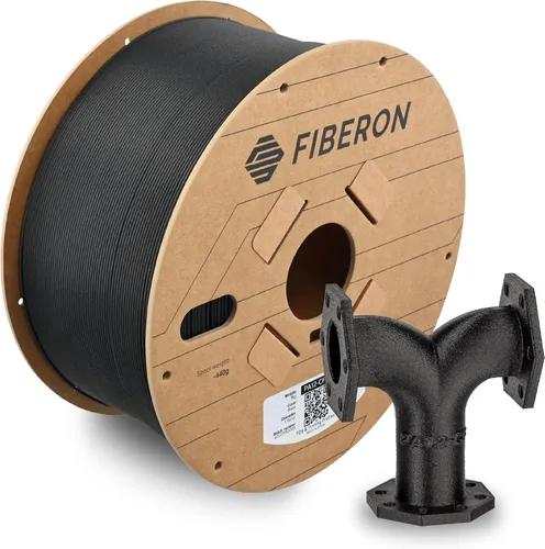 Miniatura 37 de Polymaker Fiberon PA612-ESD - Filamento para impresora 3D de 1.75 mm/17.6 oz, de nailon de fibra de carbono ESD-safe, resistente al calor a 302 °F