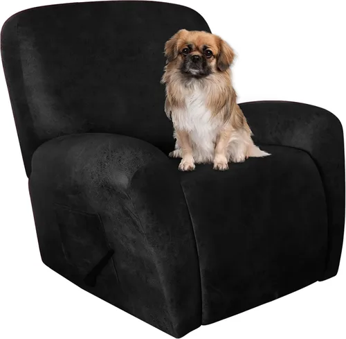Miniatura 51 de ANARACHON Fundas para Sillas Reclinables Tipo Cuero, 4 Piezas Funda para Sillón Reclinable Lazy Boy, Protector de Muebles - Funda Suave Lavable