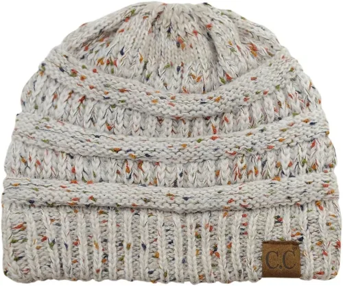 Miniatura 618 de C.C Trendy Warm Chunky Soft Stretch Cable Knit Beanie