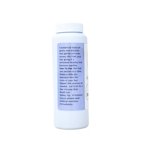 Miniatura 4 de Botella de champú seco para cabello saludable, 2.5 onzas, fórmula botánica en polvo sin perfume, elimina el exceso de aceites en el cuero cabelludo