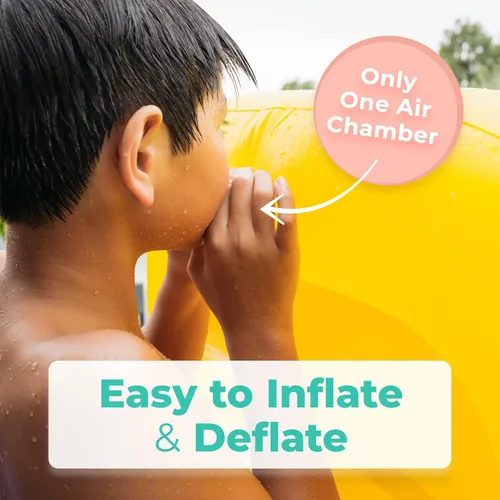 Miniatura 5 de Greenco Flotador inflable gigante para piscina, flotadores inflables para piscina, balsa inflable para verano, tumbona gigante de piscina