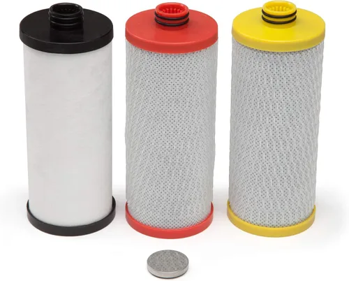 Miniatura 5 de Aquasana Sistema de filtro de agua de 3 etapas para debajo del fregadero + cartuchos de filtro de repuesto