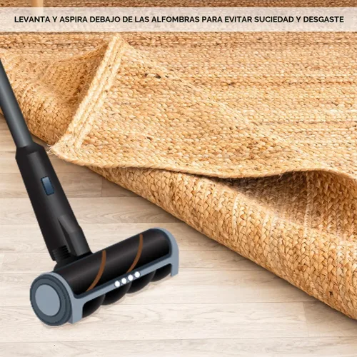 Miniatura 8 de HOMEMONDE Alfombra redonda de yute natural de 6 pies - Alfombra de área vintage trenzada tejida a mano reversible estilo granja rústico y bohemio