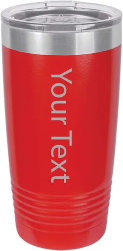 Miniatura 4 de Add Your Custom Name Laser Engraved Double-Wall Insulated Stainless Steel Tumbler 20 Oz Travel Coffee Double-Walled Travelling Car Truck Teal