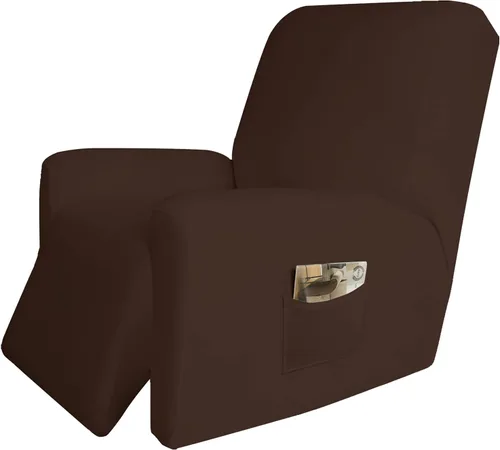 Miniatura 50 de Easy-Going - Funda elástica de microfibra para sofá reclinable seccional, suave vellón ajustable a tu sofá de 2 cuerpos, lavable, protege tus