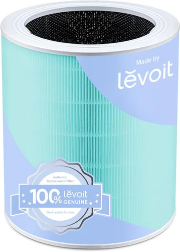 Miniatura 3 de LEVOIT Core 600S-P Filtro de repuesto, Filtros genuinos Core 600S-RF para purificador de aire, soporta modo de sueño HEPA, carbón activado de alta