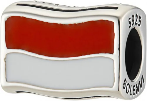 Miniatura 89 de Bolenvi Banderas Travel Country, dijes para el día de la madre, plata de ley 925 para pandora y pulseras o collares similares, joyería para mujeres